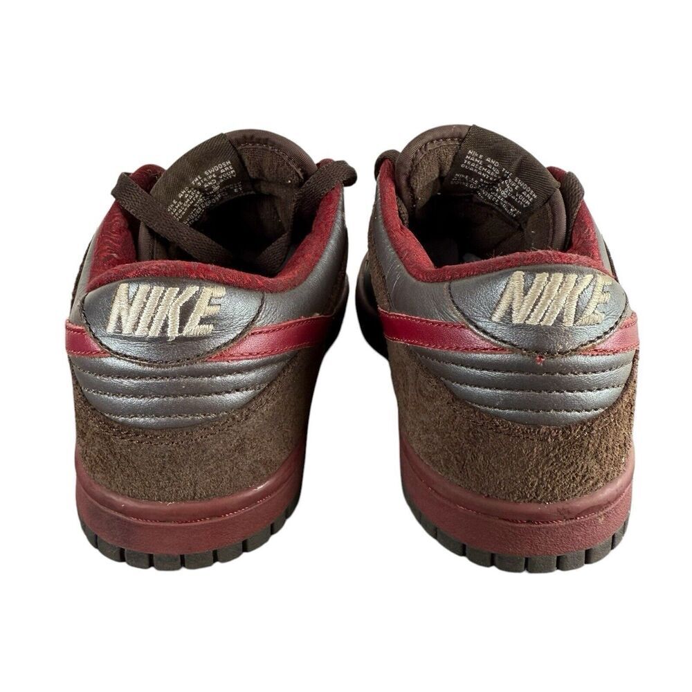 Nike‎ Dunk Low Dark Cinder Red Women Size 6 309324-261 SB Skate Released 2006 - Picture 6 of 16
